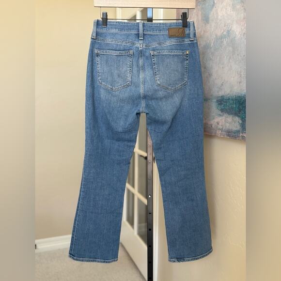 Mavi Anika Mid Rise Crop Flare Stretch Jeans Light Wash Women’s 27 - Picture 3 of 7